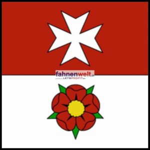 Gemeindefahne 1475 Montbrelloz Ehemalige Gemeinde