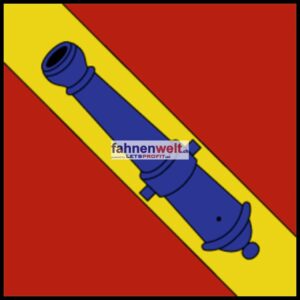 Gemeindefahne 1644 Avry-devant-Pont Ehemalige Gemeinde