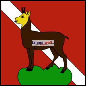 Gemeindefahne 1652 Botterens Ehemalige Gemeinde