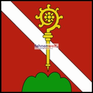 Gemeindefahne 1652 Villarbeney Ehemalige Gemeinde