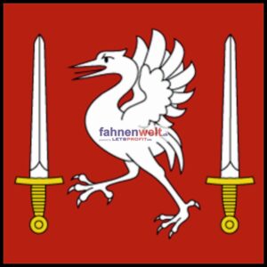 Gemeindefahne 1666 Villars-sous-Mont Ehemalige Gemeinde