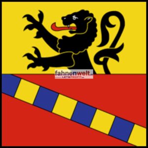 Gemeindefahne 1687 Estévenens Ehemalige Gemeinde