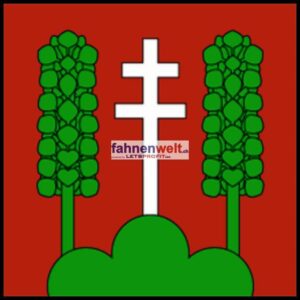 Gemeindefahne 1695 Villarlod Ehemalige Gemeinde