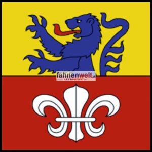 Gemeindefahne 1716 Oberschrot Ehemalige Gemeinde