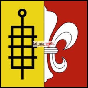 Gemeindefahne 1724 Montévraz Ehemalige Gemeinde