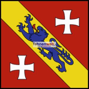 Gemeindefahne 1726 Farfagny-le-Petit Ehemalige Gemeinde
