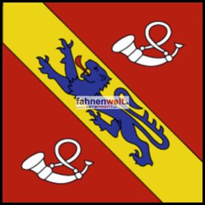 Gemeindefahne 1728 Rossens Ehemalige Gemeinde