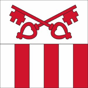 Gemeindefahne 1745 Lentigny Ehemalige Gemeinde