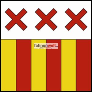 Gemeindefahne 1756 Lovens Ehemalige Gemeinde