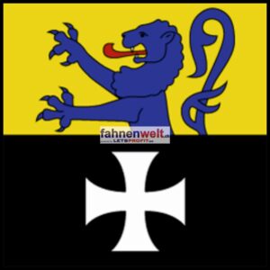 Gemeindefahne 1782 Formangueires Ehemalige Gemeinde