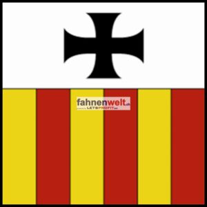 Gemeindefahne 1782 Lossy Ehemalige Gemeinde