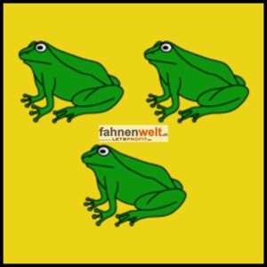Gemeindefahne 1784 Cournillens Ehemalige Gemeinde
