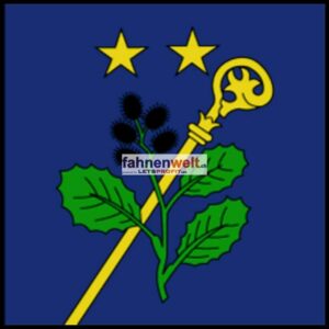 Gemeindefahne 1961 Vernamiège Ehemalige Gemeinde