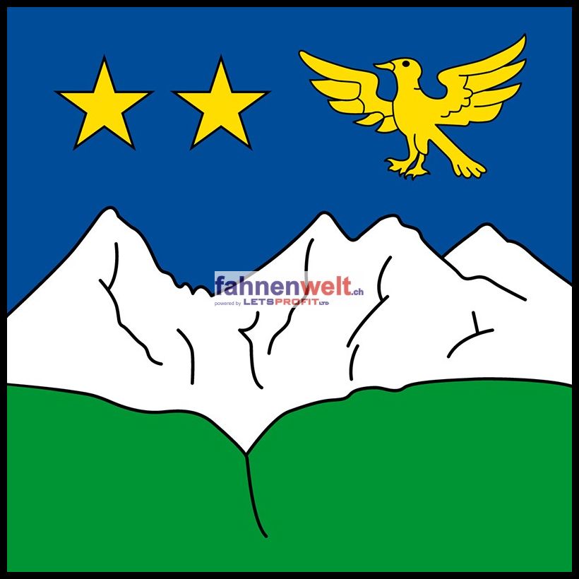 Gemeindefahne 1983 Evolène