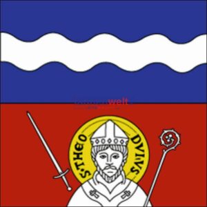 Gemeindefahne 2075 Thielle-Wavre Ehemalige Gemeinde