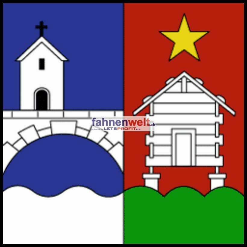 Gemeindefahne 3949 Steg-Hohtenn