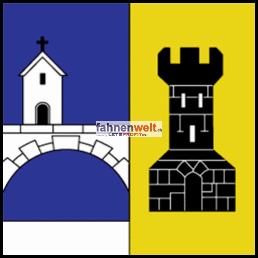 Gemeindefahne 3940 Steg Ehemalige Gemeinde