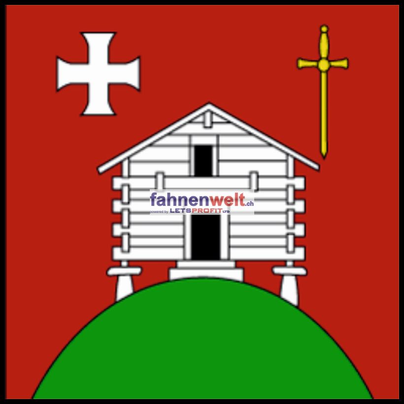 Gemeindefahne 3981 Geschinen Ehemalige Gemeinde