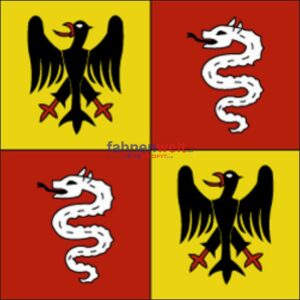 Gemeindefahne 6713 Malvaglia Ehemalige Gemeinde