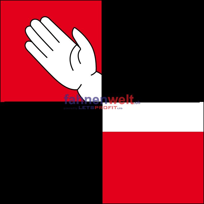 Gemeindefahne 6928 Manno