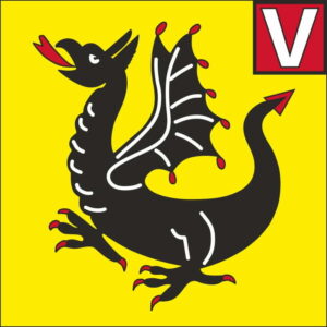 Gemeindefahne 7315 Vättis  Ehemalige Gemeinde(SG)