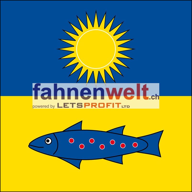 Gemeindefahne 7515 Sils im Engadin/Segl