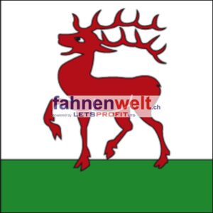 Gemeindefahne Hirschberg Ehemalige Gemeinde (AI)