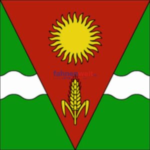 Fahne Region Val-de-Ruz (NE)