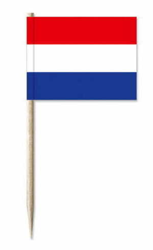 Mini-Fahnen Niederlande Pack à 50 Stück | 30 x 40 mm