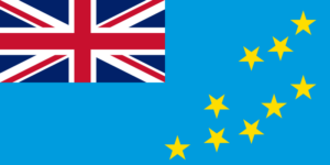 Länderfahne Tuvalu aus dem SLF-Stoff in schöner Qualität